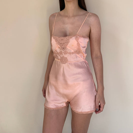 1930s Silk Teddy | XS