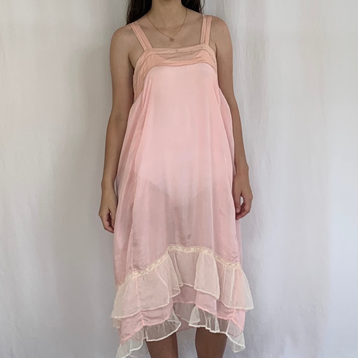 additional view of the pink dress