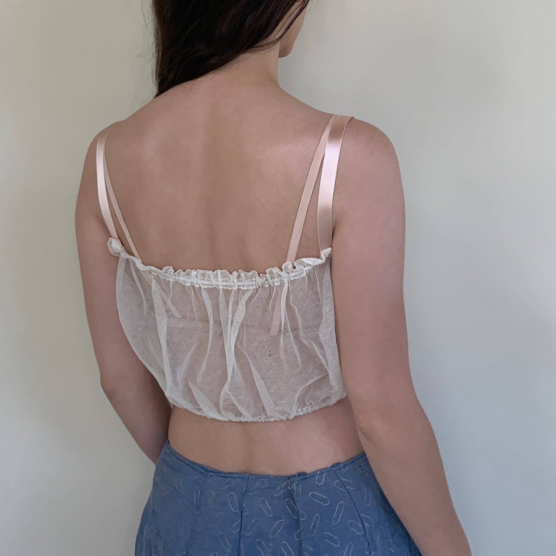 back view of the antique top