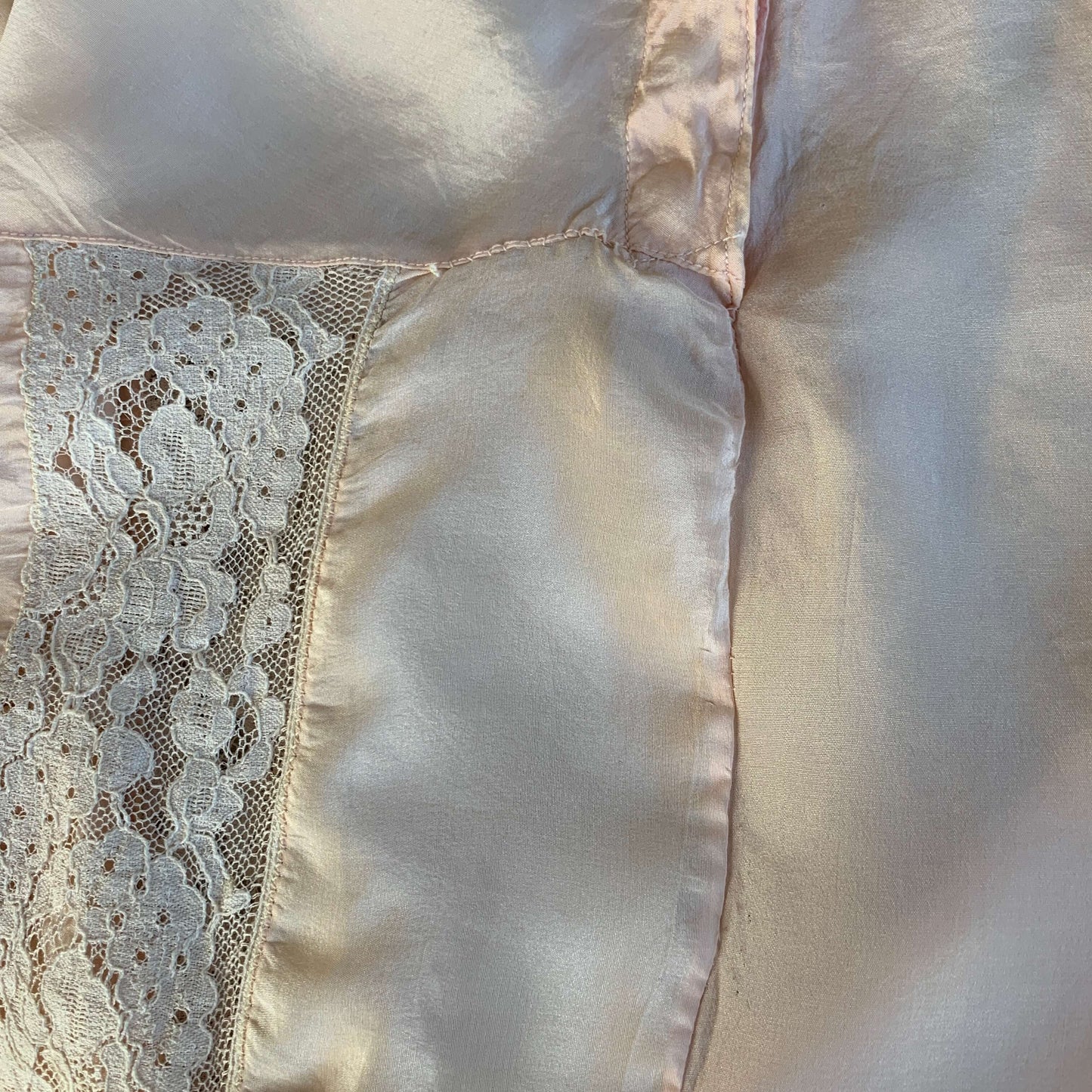 close up showing insertion lace