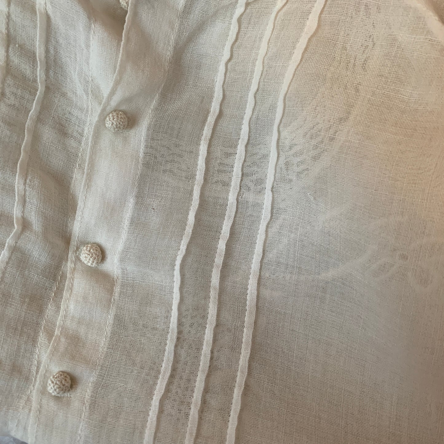 Sheer Edwardian blouse | XXS